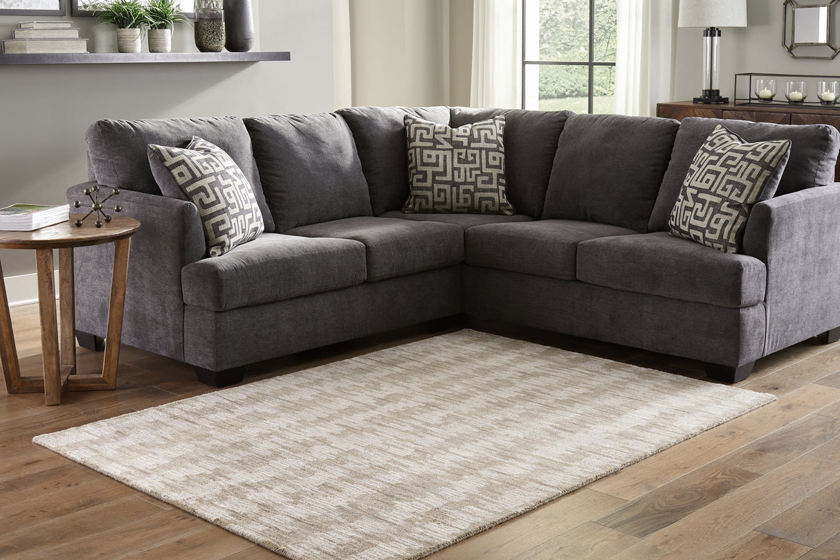 Mega Furniture - Ashley Furniture - Abanlane Rug - 5' x 7' Rug / Brown/Cream - R404812