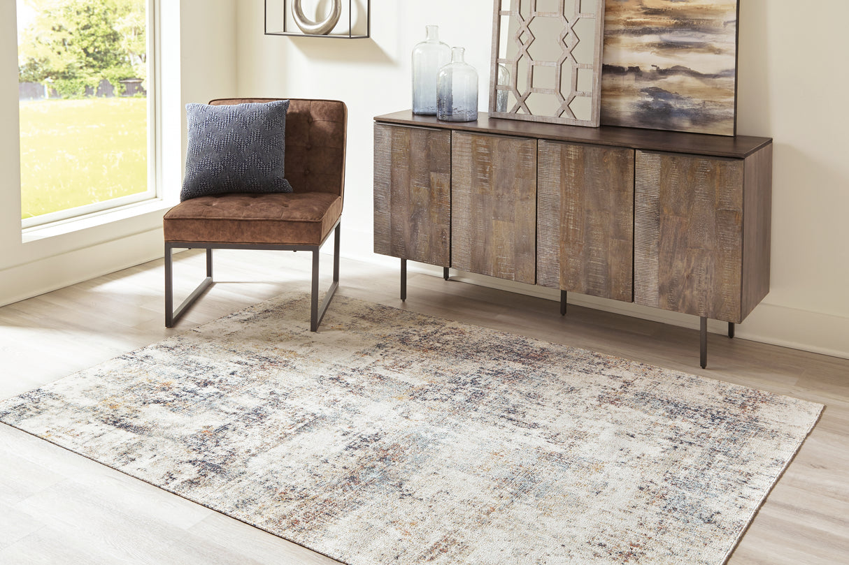 Mega Furniture - Ashley Furniture - Jerelyn Rug - 5'3" x 7' Rug / Multi - R405042