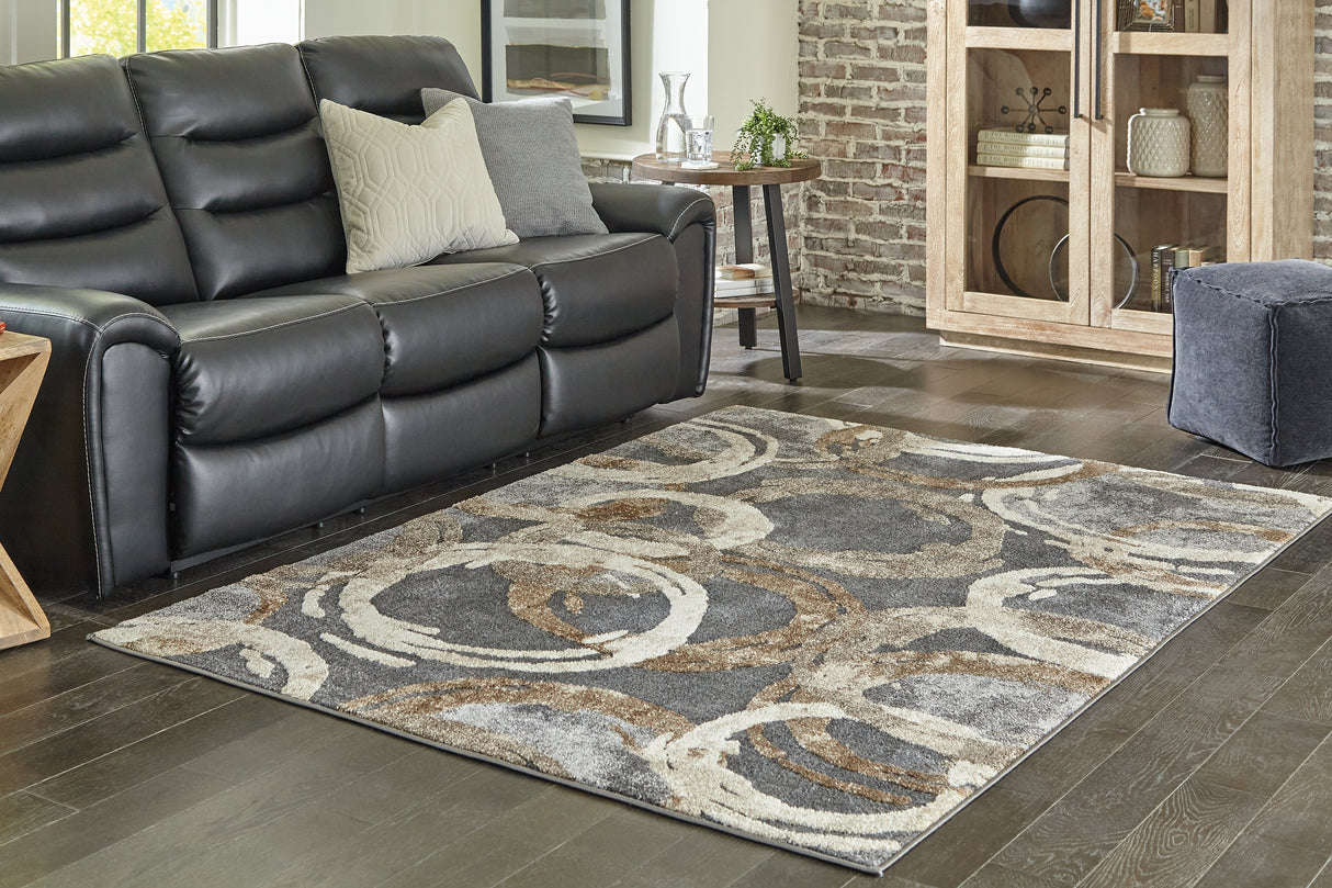 Mega Furniture - Ashley Furniture - Faelyn Rug - 7'10" x 9'10" Rug / Multi - R405181
