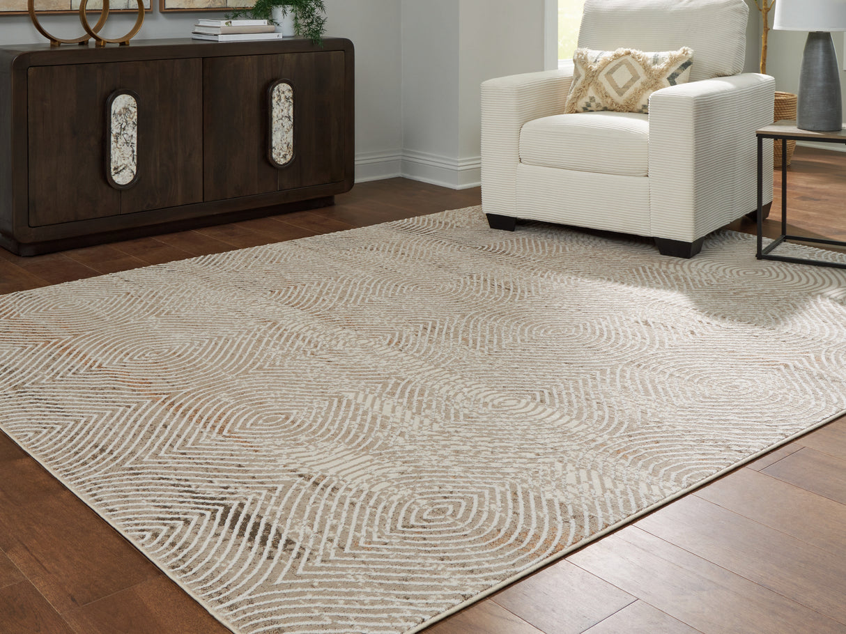 Mega Furniture - Ashley Furniture - Bachus Rug - 7'10" x 10' Area Rug / Multi - R407751