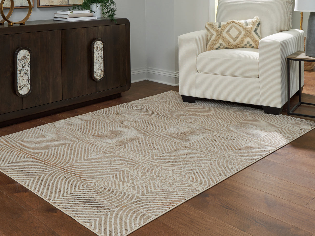 Mega Furniture - Ashley Furniture - Bachus Rug - 7'10" x 10' Area Rug / Multi - R407751