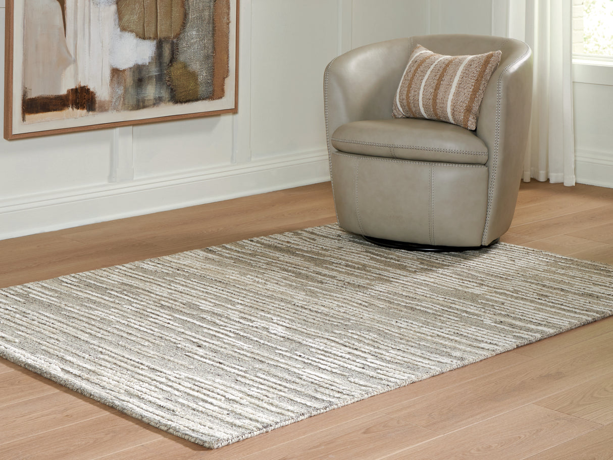 Mega Furniture - Ashley Furniture - Eljory Rug - Medium Rug - R408202