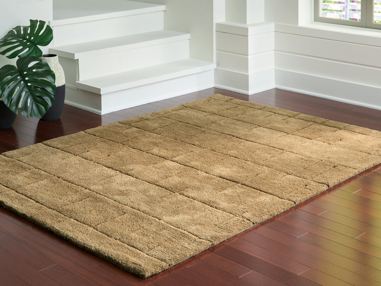 Mega Furniture - Ashley Furniture - Luzmont Rug - Medium Rug - R408372