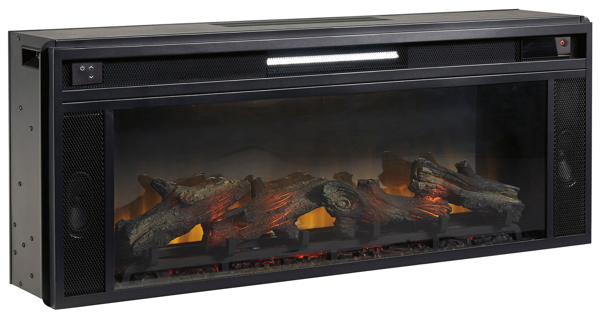 Mega Furniture - Ashley Furniture - Entertainment Accessories Fireplace Insert - Fireplace Insert / Black - W100-12