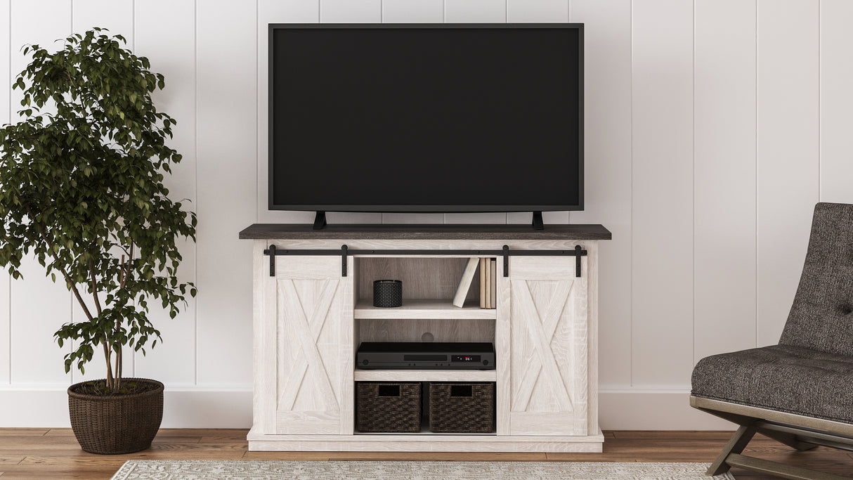 Mega Furniture - Ashley Furniture - Dorrinson 54" TV Stand - 54" / Two-tone - W287-48