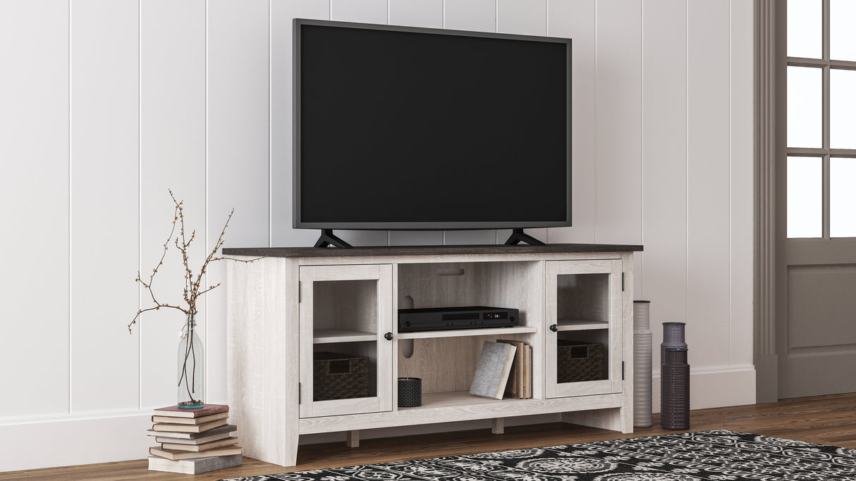 Mega Furniture - Ashley Furniture - Dorrinson 60" TV Stand - 60" / Two-tone - W287-68