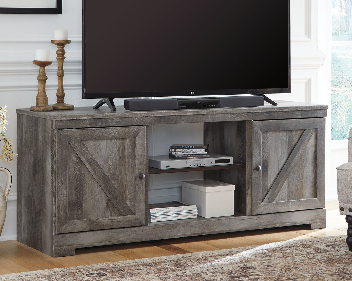 Mega Furniture - Ashley Furniture - Wynnlow TV Stand - 63" / Gray - W440-68