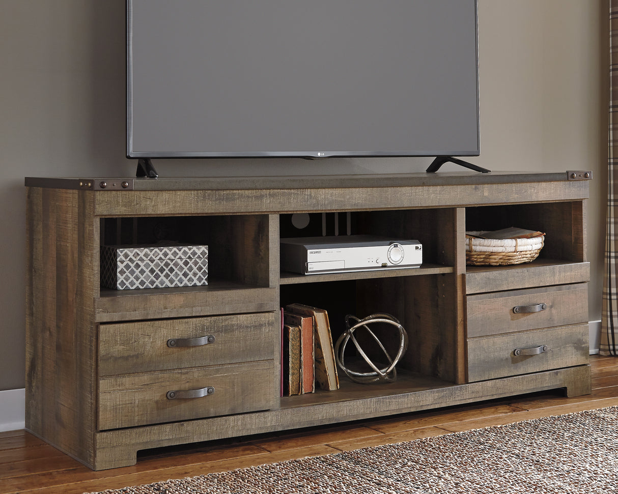 Mega Furniture - Ashley Furniture - Trinell TV Stand - 63" / Brown - W446-68