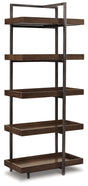 Mega Furniture - Ashley Furniture - Starmore Entertainment Center - Left or Right Pier / Brown/Gunmetal - W633-34