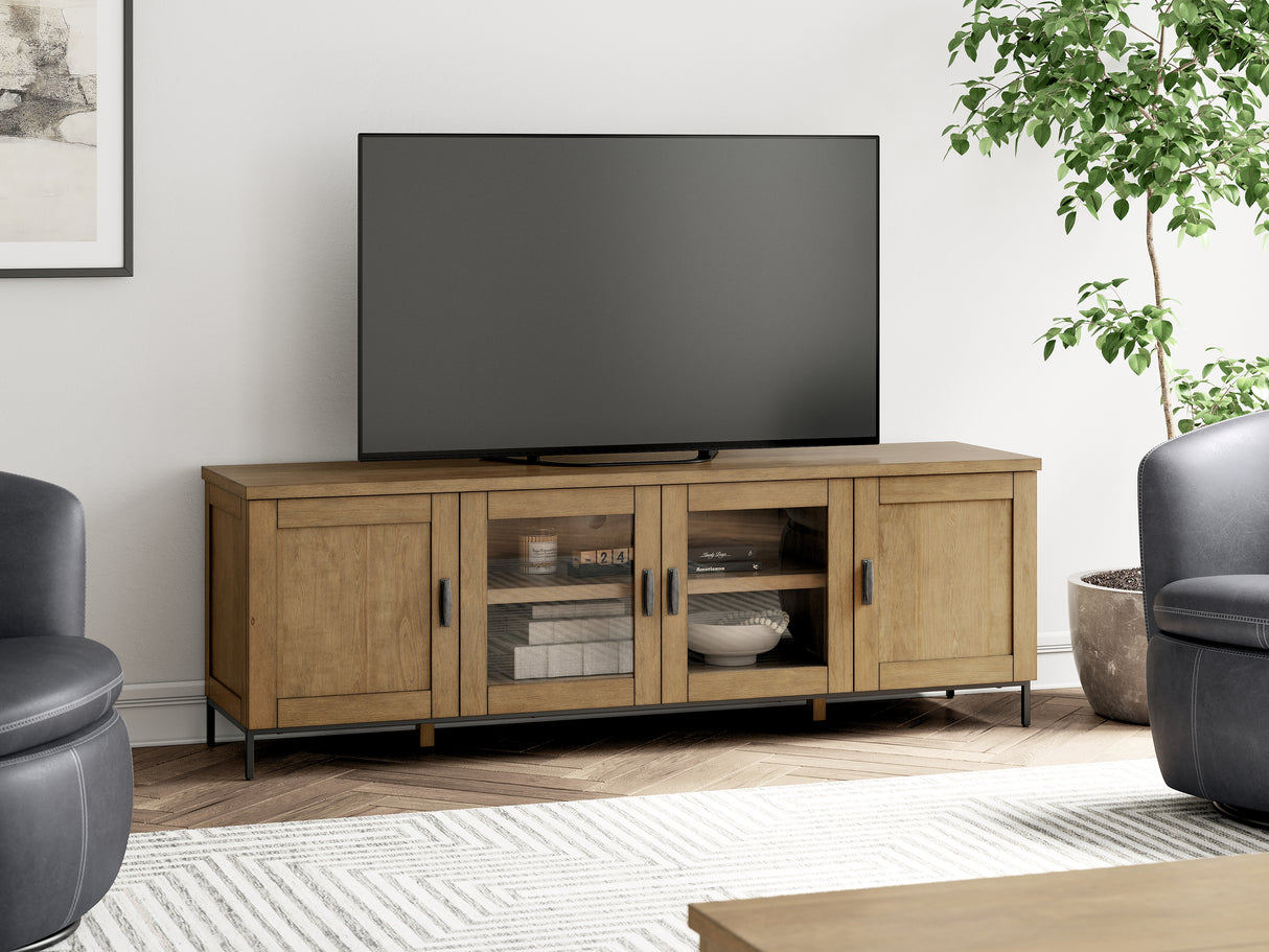 Mega Furniture - Ashley Furniture - Torlanta 72" TV Stand - 72" / Brown - W686-68