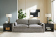 Mega Furniture - Ashley Furniture - Dramatic Living Room - Chair and a Half / Granite - 1170223