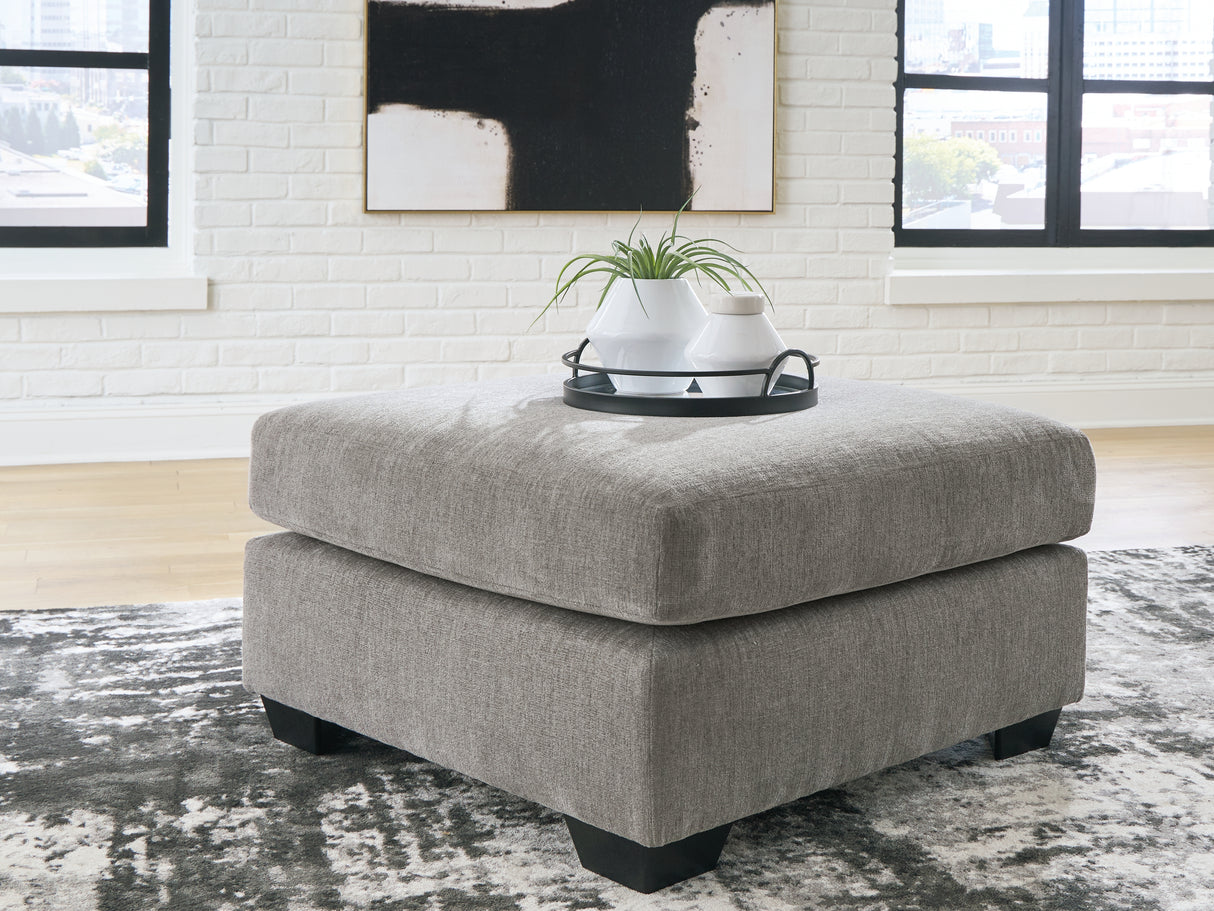 Mega Furniture - Ashley Furniture - Lanelly Living Room - Oversized Accent Ottoman / Alloy - 1750408