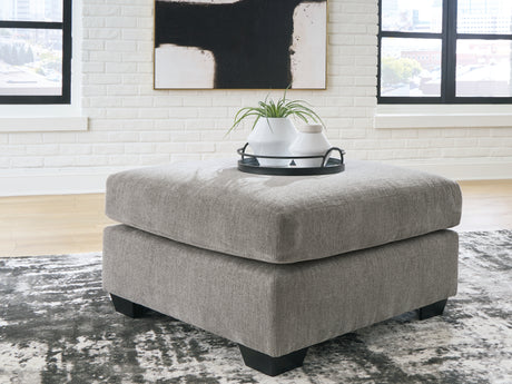 Mega Furniture - Ashley Furniture - Lanelly Living Room - Oversized Accent Ottoman / Alloy - 1750408