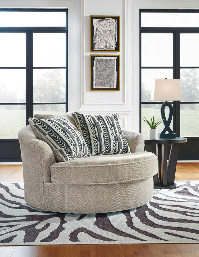 Mega Furniture - Ashley Furniture - Calnita Living Room - Ottoman With Storage / Sisal - 2050211