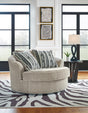 Mega Furniture - Ashley Furniture - Calnita Living Room - Ottoman With Storage / Sisal - 2050211