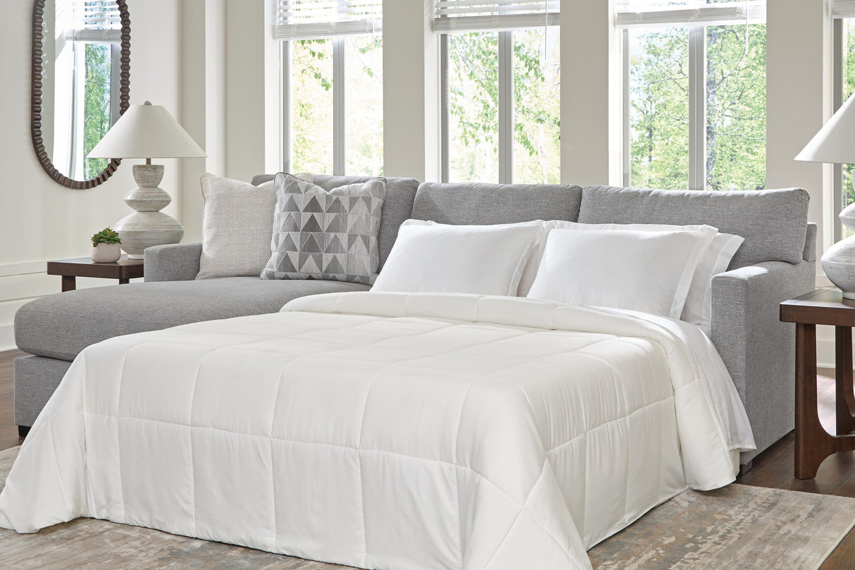 Mega Furniture - Ashley Furniture - UrbanCrest Sectional - RAF 2-Piece Sleeper Sectional with Chaise - PC20804S4