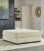 Mega Furniture - Ashley Furniture - Lindyn Living Room - Oversized Accent Ottoman / Fog - 2110508