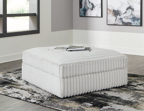 Mega Furniture - Ashley Furniture - Stupendous Living Room - Oversized Accent Ottoman / Alloy - 2590308