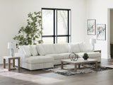 Mega Furniture - Ashley Furniture - Stupendous Sectional - RAF 4-Piece Sectional with Double Chaise / Alloy - 25903S5