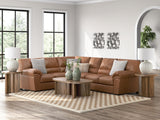 Mega Furniture - Ashley Furniture - WillowBend Sectional - LAF 3-Piece Sectional / Caramel - PC27704S4
