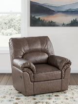 Mega Furniture - Ashley Furniture - WillowBend Living Room - Rocker Recliner / Umber - PC2770525