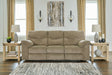 Mega Furniture - Ashley Furniture - Alphons Living Room - Reclining Loveseat / Briar - 2820286