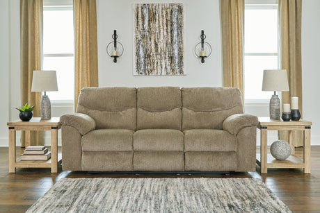 Mega Furniture - Ashley Furniture - Alphons Living Room - Reclining Loveseat / Briar - 2820286