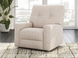 Mega Furniture - Ashley Furniture - Larimer Living Room - Rocker Recliner / Stone - PC2920325
