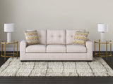 Mega Furniture - Ashley Furniture - Larimer Living Room - Queen Sofa Sleeper / Stone - PC2920339