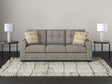 Mega Furniture - Ashley Furniture - Larimer Living Room - Queen Sofa Sleeper / Iron - PC2920439