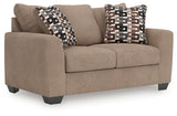 Mega Furniture - Ashley Furniture - Triston-Peaks Living Room - Loveseat / Suede - 3020435