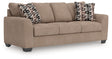 Mega Furniture - Ashley Furniture - Triston-Peaks Living Room - Queen Sofa Sleeper / Suede - 3020439