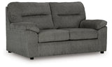 Mega Furniture - Ashley Furniture - Bindura Living Room - Loveseat / Mineral - 3030535