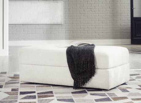 Mega Furniture - Ashley Furniture - Karinne Living Room - Sofa / Linen - 3140338