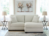 Mega Furniture - Ashley Furniture - Greenbriar Living Room - Sofa Chaise / Ivory - PC3200618
