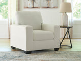 Mega Furniture - Ashley Furniture - Greenbriar Living Room - Sofa Chaise / Ivory - PC3200618