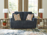 Mega Furniture - Ashley Furniture - Danum Living Room - Reclining Loveseat / Ink - 3880686