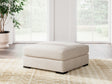 Mega Furniture - Ashley Furniture - Donelson Creek Living Room - Oversized Accent Ottoman / Vanilla - 4800208