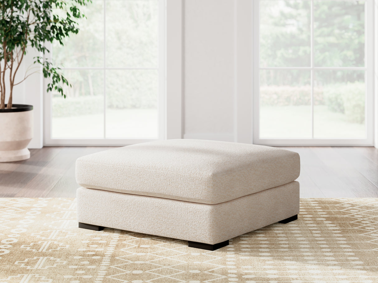 Mega Furniture - Ashley Furniture - Donelson Creek Living Room - Oversized Accent Ottoman / Vanilla - 4800208