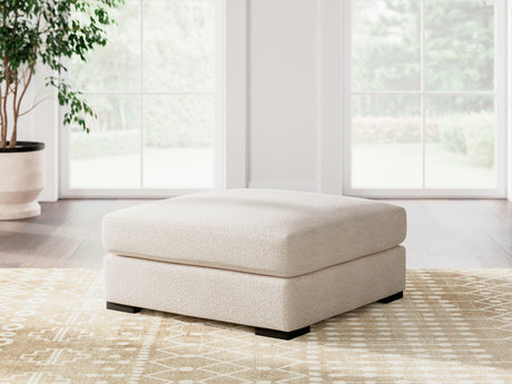 Mega Furniture - Ashley Furniture - Donelson Creek Living Room - Oversized Accent Ottoman / Vanilla - 4800208