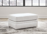 Mega Furniture - Ashley Furniture - Maitelynn Living Room - Ottoman / Chalk - 4820214