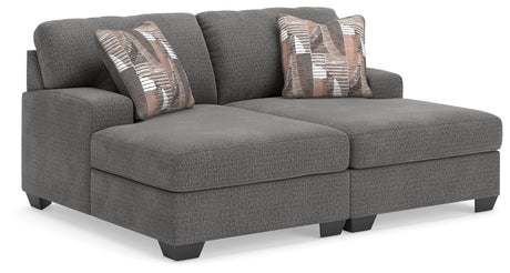 Mega Furniture - Ashley Furniture - Clarington Sectional - RAF 2-Piece Super Chaise - PC48405S4