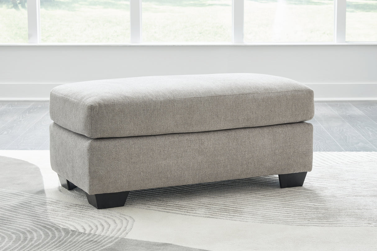 Mega Furniture - Ashley Furniture - Avenal Park Living Room - Ottoman / Flannel - 5080514