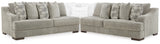 Mega Furniture - Ashley Furniture - Bayless 2-Piece Sectional - 2-Piece Sectional / Smoke - 52304U1
