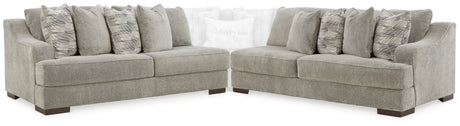 Mega Furniture - Ashley Furniture - Bayless 2-Piece Sectional - 2-Piece Sectional / Smoke - 52304U1