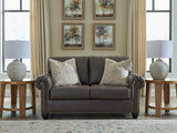 Mega Furniture - Ashley Furniture - Roxmere Living Room - Loveseat / Umber - 5550335