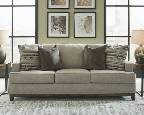 Mega Furniture - Ashley Furniture - Kaywood Living Room - Loveseat / Granite - 5630335