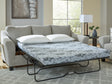 Mega Furniture - Ashley Furniture - Willarae Living Room - Queen Sofa Sleeper / Taupe - 5980339