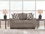 Mega Furniture - Ashley Furniture - Loreo Living Room - Loveseat / Truffle - 6310235