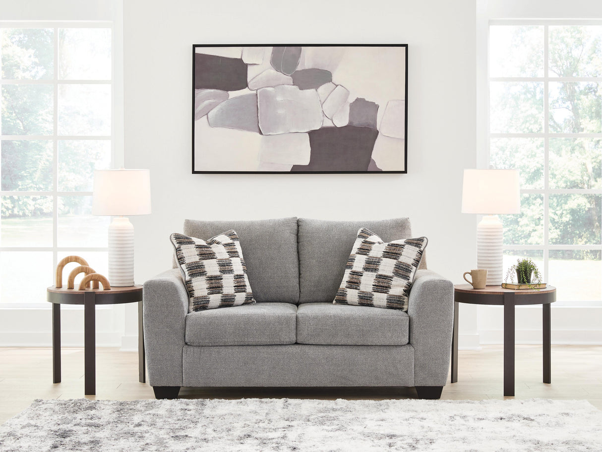 Mega Furniture - Ashley Furniture - Loreo Living Room - Loveseat / Flint - 6310335